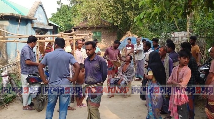 ধান মাড়াই করতে গিয়ে বিদ্যুৎস্পৃষ্টে প্রাণ গেল স্বামী-স্ত্রীর