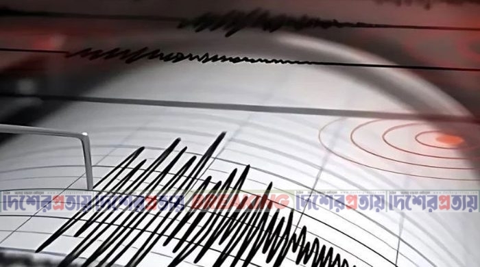ভূমিকম্পে কাঁপল রাজধানীসহ দেশের বিভিন্ন স্থান