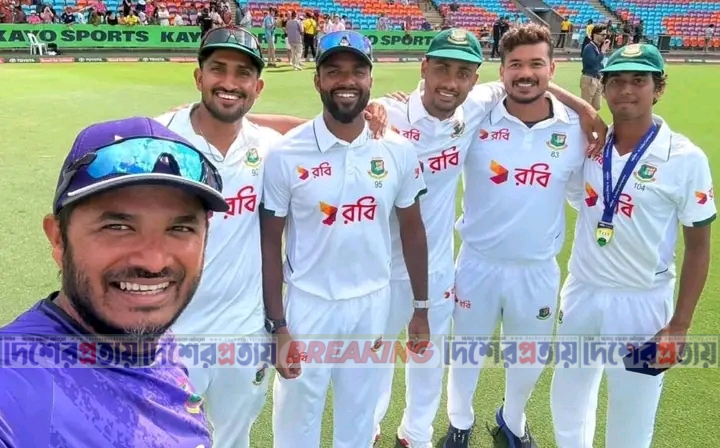 বাংলাদেশ দলের পেস বোলিং কোচ তালহা জুবায়ের এর জন্য ‌ গর্বিত ফরিদপুরবাসী 