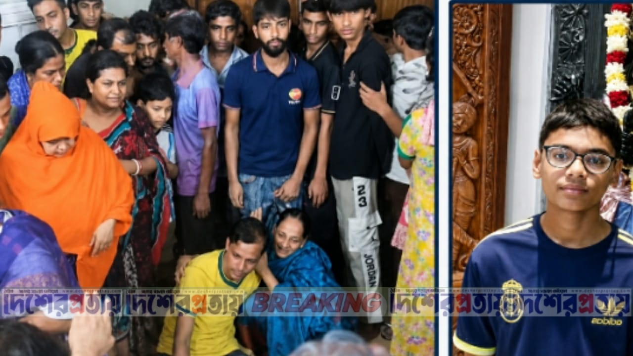 পরীক্ষার ফলাফল আশানুরূপ না হওয়ায় ঝালকাঠিতে নবম শ্রেণির শিক্ষার্থীর মৃত্যু