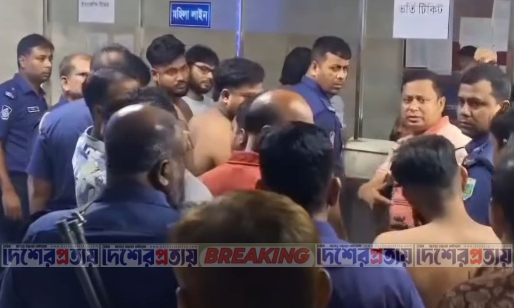রোগীর মৃত্যু শজিমেকে স্বজন-ইন্টার্ন চিকিৎসকদের মারামারি, আহত ১২