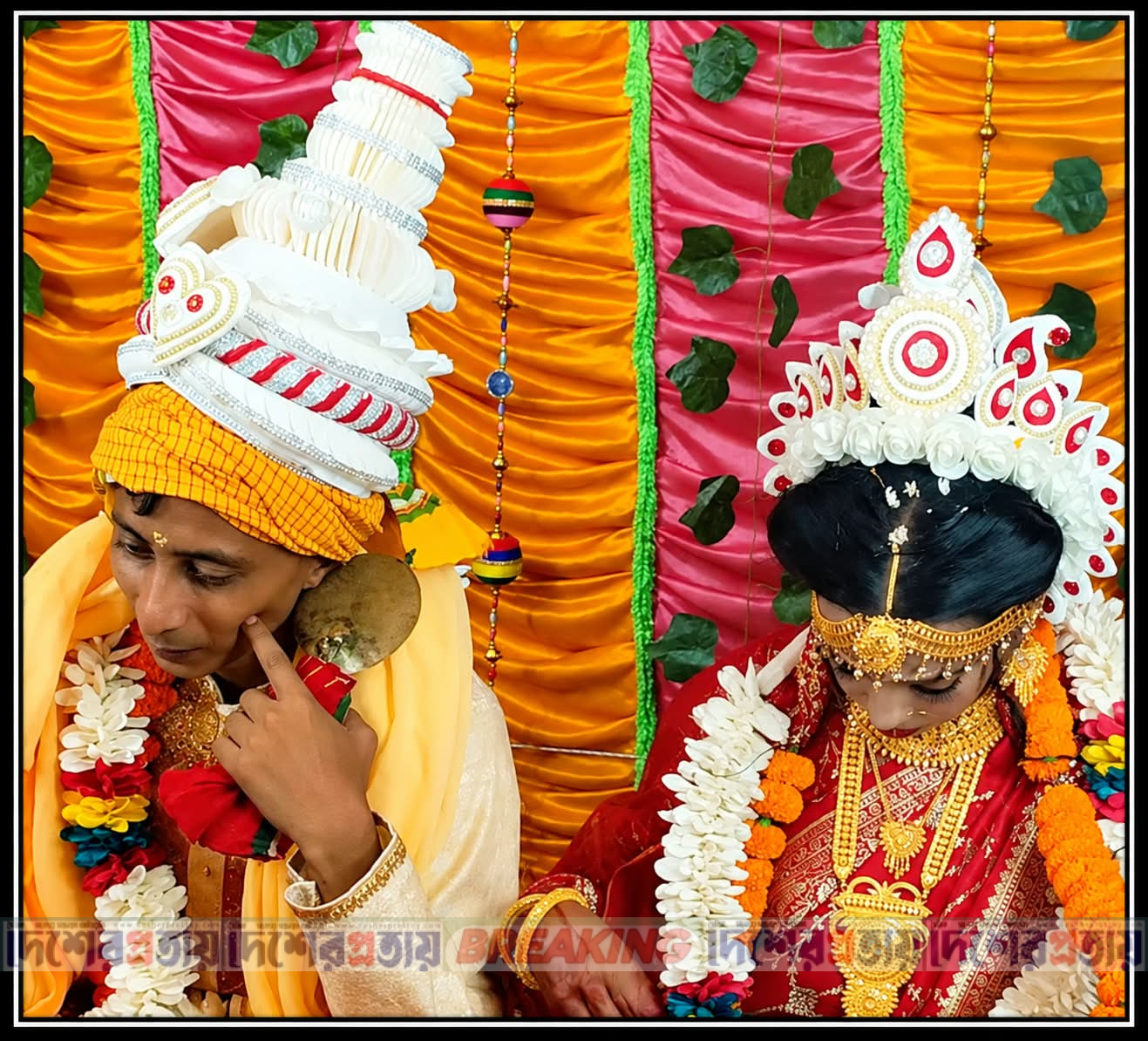 কামারখন্দে টাকার অভাবে তিনবার বিয়ে ভাঙ্গা সুচিত্রার রাজকীয় আয়োজনে বিয়ে।